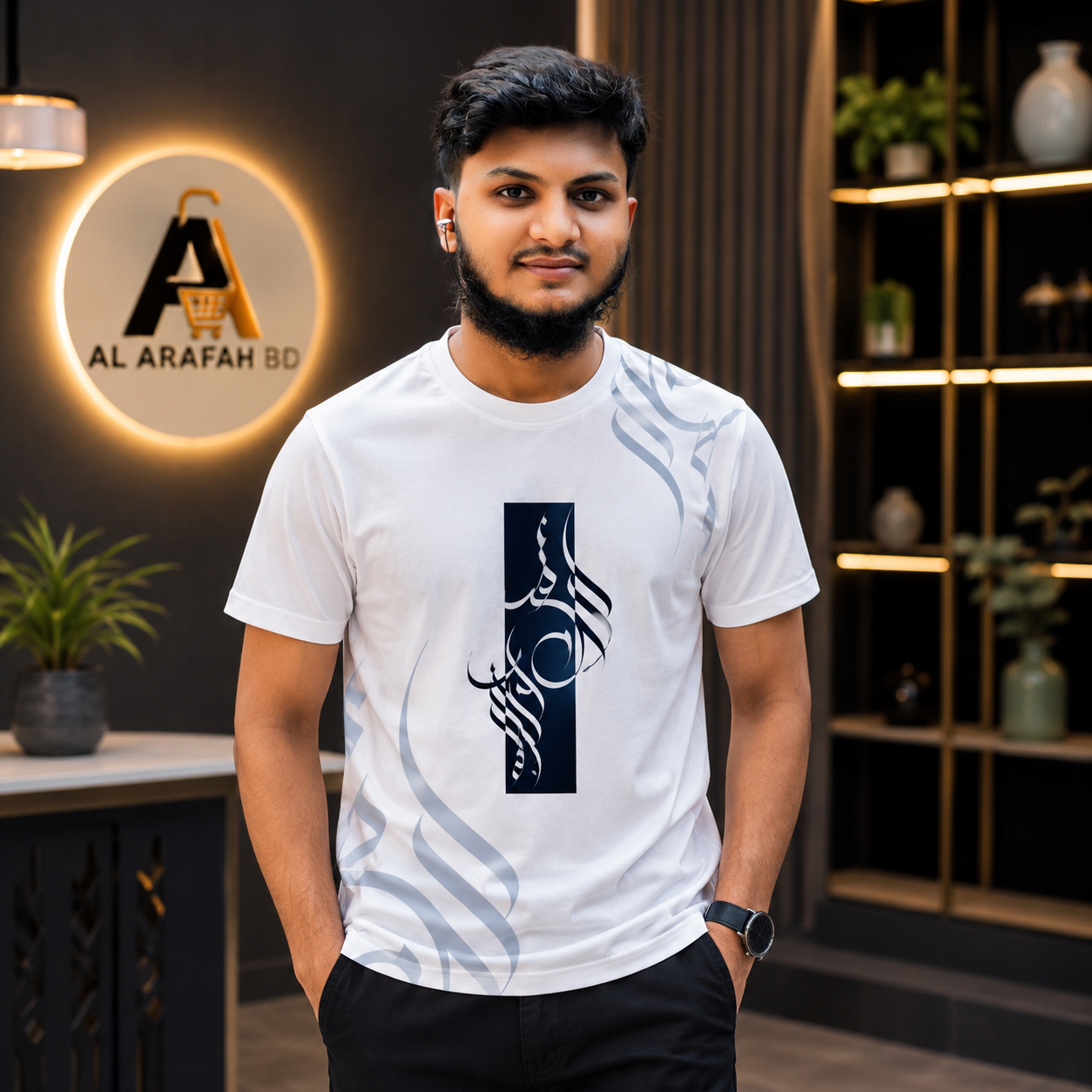 AL QADAR Calligraphy T-Shirt